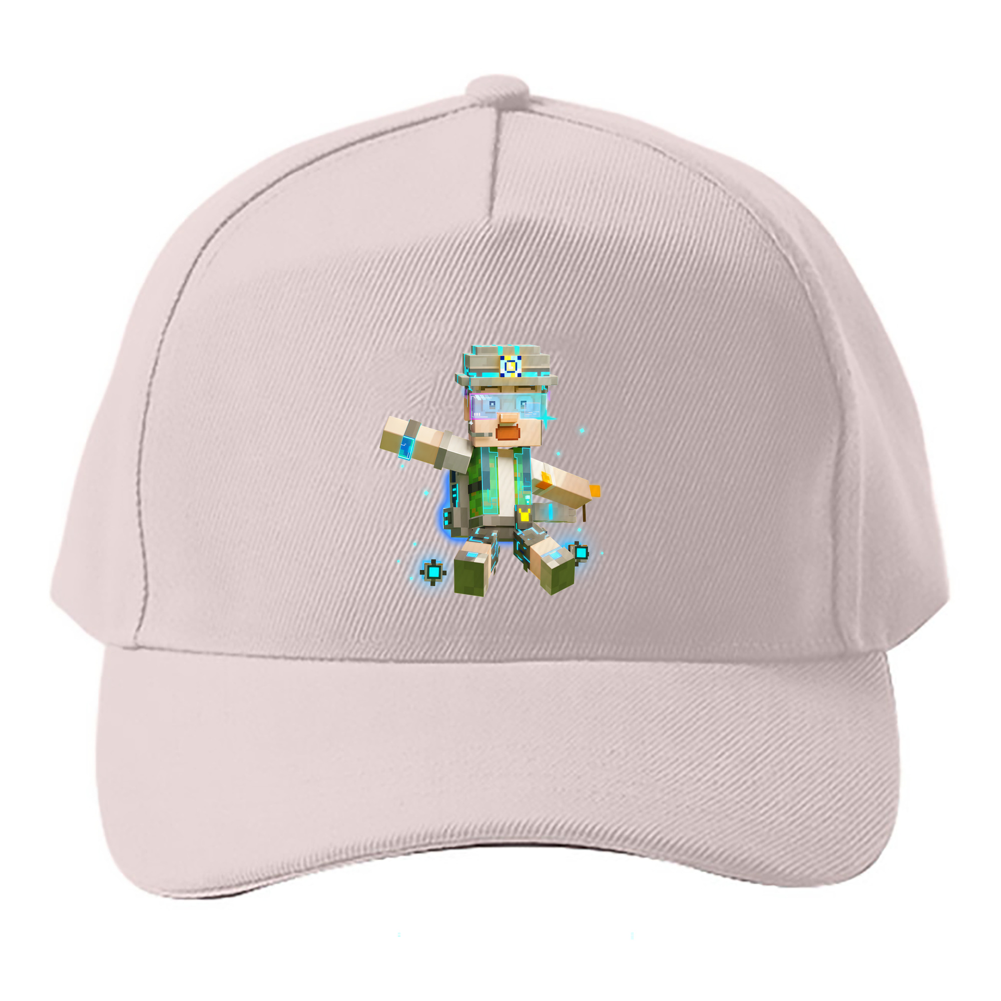（画像用） マインクラフト ブロックの世界 Minecraft MC Block world ベースボールキャップ 綿100％ 男女兼用 帽子 スポーツ